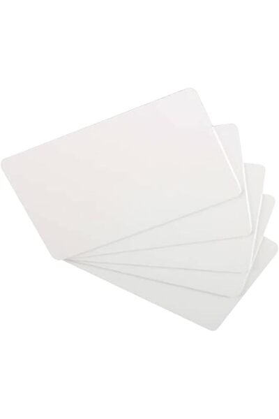 Generic 500 قطعة - بطاقات PVC عالية الجودة بسمك 30 مل من نوع CR80