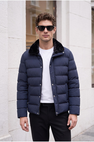 BASEL.CO New Season Fur Collar Puffer Coat