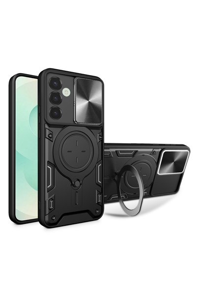 Asteroid Gsm Husa pentru Samsung Galaxy S25 Plus CamGuard Pro, negru