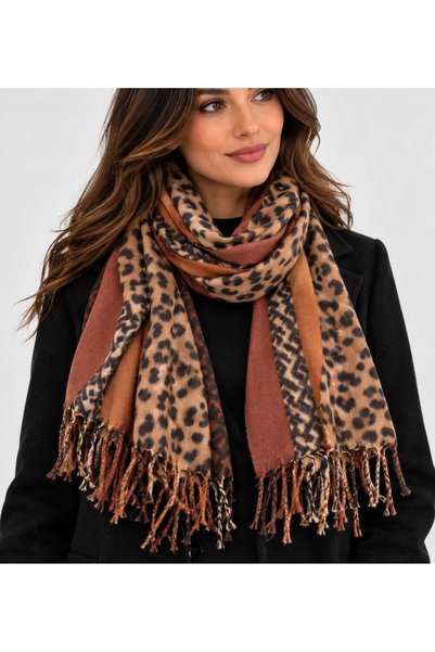 by Alexandra Vacarusi Sal/Fular model Animal Print , moale