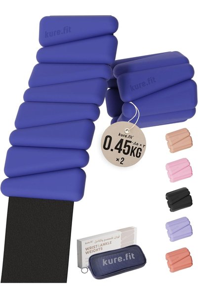 Generic Pilates Wrist & Ankle Weights (أوزان للمعصم والكاحل) | 0.45KG/0.9KG/1...