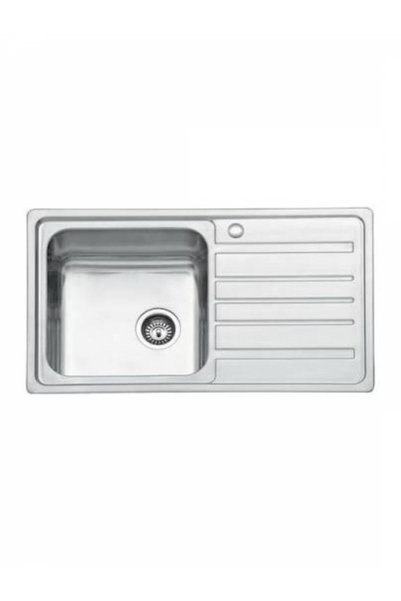 Karag BL 802 RD Εντοιχιζόμενος Νιπτήρας Ανοξείδωτος Σατινές Ασημί Φ86xΒ50εκ