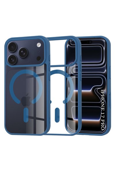 Asteroid Gsm Husa pentru iPhone 17 Pro MagSafe Pro, albastru