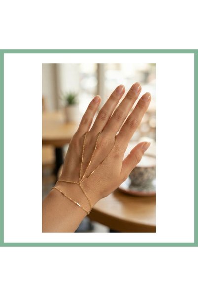 BŞK VİRGO Gold Color Brass Double Row Şahmeran Bsk2026