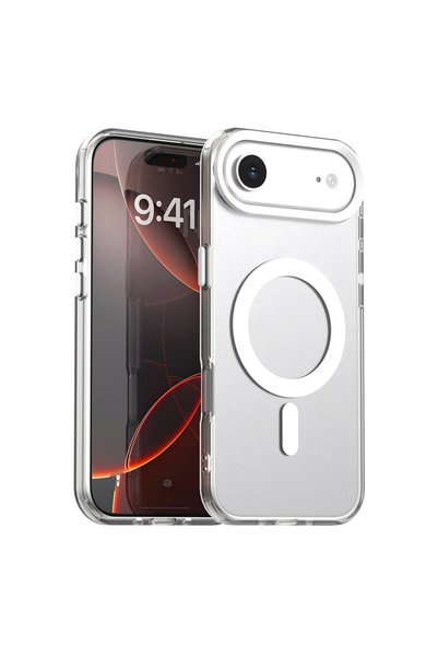 Asteroid Gsm Husa pentru iPhone 17 Air CandyCase MagSafe, alb
