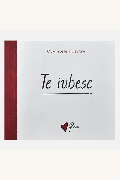 Comerivo Carte de dragoste si cuvinte simple - Te Iubesc, 36 pagini pline de ...
