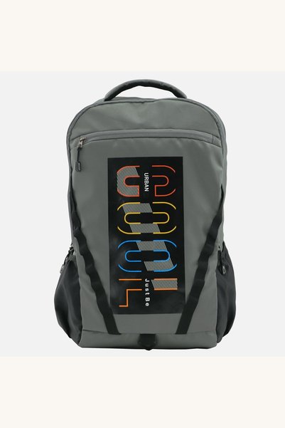 Comerivo Rucsac 25L gri cu fermoar dublu, ideal pentru scoala si sport, 30x20...