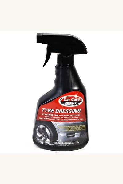 Comerivo Spray pentru curățarea și protejarea anvelopelor auto, 500 ml, străl...