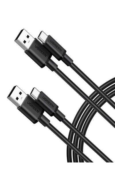Generic Type C Cable 1M 2Pack, 18W USB A to USB C Fast Charging Cable PVC