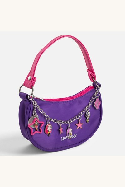 Comerivo Set accesoriu papusa - Geanta de umar cu charm, design KPop Demon Hu...
