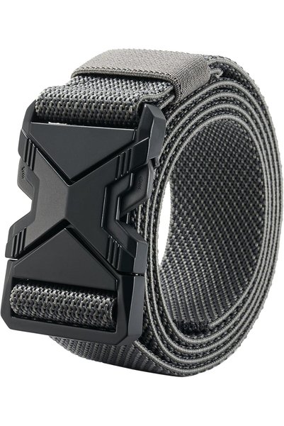 Generic Heavy Duty Quick Release Belt, Elastic Stretch 1.5" Web Work Belts wi...