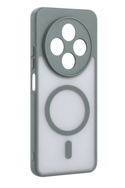 halkhouse Redmi 14C Uyumlu MagSafe Şarj Özellikli Kamera Korumalı Şeffaf Arka...