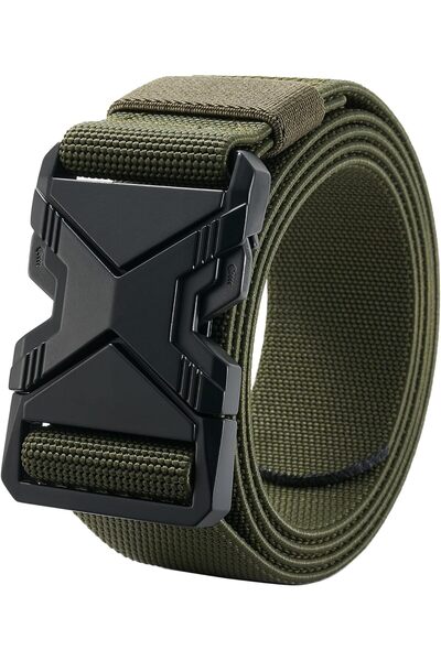 Generic Heavy Duty Quick Release Belt, Elastic Stretch 1.5" Web Work Belts wi...