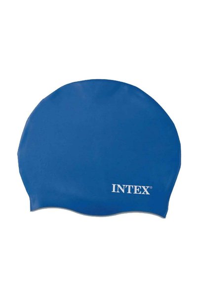 Intex Ενηλίκων Σιλικονούχο Σκουφάκι Κολύμβησης Μπλε_S2450442