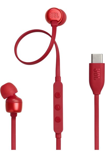Generic Tune 310C - USB-C Wired Hi-Res in-Ear Headphones, Tangle-Free Flat Ca...