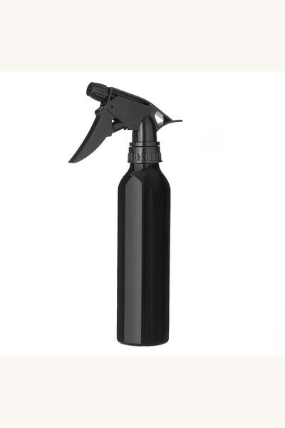 Comerivo Pulverizator de 300ml pentru coafor, negru, cu spray fin