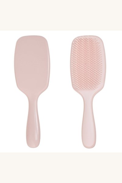 Comerivo Perie patrata roz pentru descalcit parul - 23x7cm, plastic