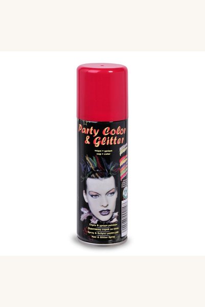 Comerivo Spray cu glitter pentru par rosu - efecte Halloween spectaculoase, 1...
