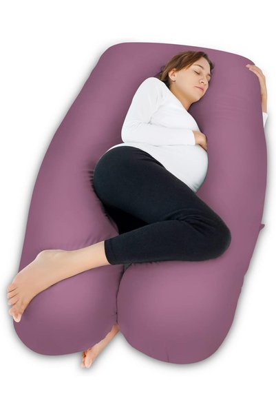 Generic Pregnancy Pillow,Cooling Silky Pregnancy Pillows for Sleeping,Full Bo...