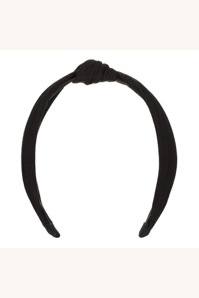 Comerivo Bentita Neagra cu Nod - Accesoriu Elegant pentru par Femei