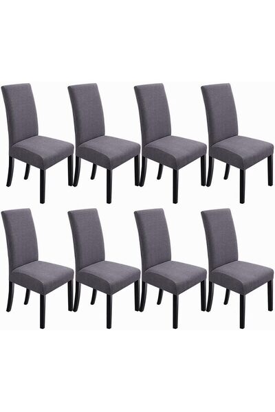 Generic Cover for Chairs Dining Room Stretch Chair Covers, 8 Pack Chair Slipc...