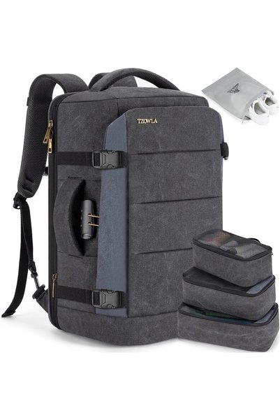 Generic Travel Laptop Backpack for Men Women Flight Approved,40L Large Capaci...