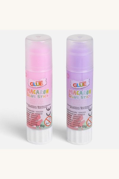 Comerivo Lipici universal in stick, fucsia si mov, 15g pentru creativitate