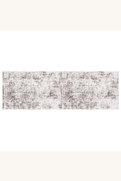 Comerivo Covor pentru intrare din material chenille bej cu detalii maro 180x6...
