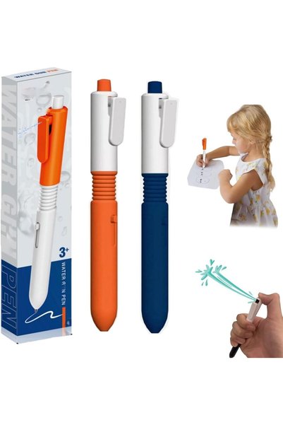 Generic Funny Prank Props, 2 in 1 Retractable Pens with Water Spray Function,...