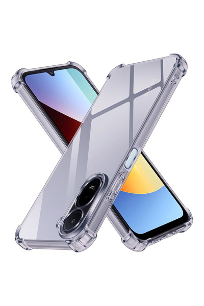 Asteroid Gsm Husa Xiaomi Redmi A7 Pro 4G Shockproof Clear Silicone, fumuriu