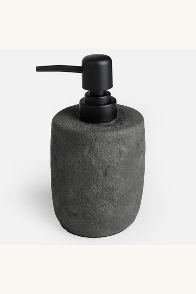Comerivo Dozator de săpun din ciment antracit, 270 ml, cu pompă