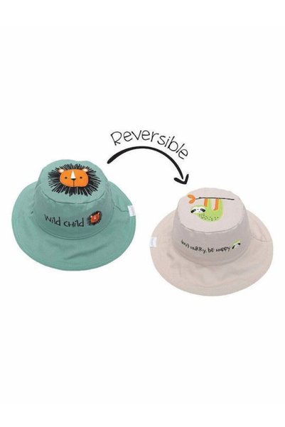 FlapJackKids Παιδικό Υφασμάτινο Καπέλο Ηλίου τύπου Bucket για Αγόρι Πολύχρωμο...