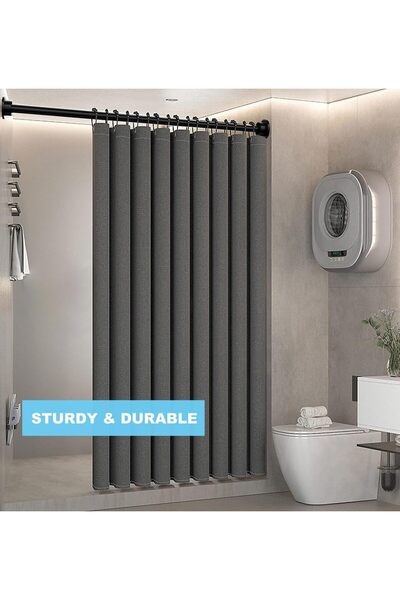 GENERAL Shower Curtain Rod Tension Adjustable: Aukomer Telescopic Spring Tens...