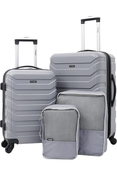 Generic 4 Piece Luggage and Packing Cubes Set