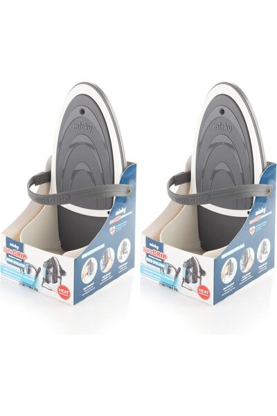 Generic حامل مكواة VH80900108 مع شريط قوي وآمن، رمادي، مقاس واحد (عبوة من قطع...