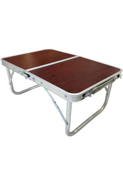 Generic طاولة تخييم قابلة للطي والحمل من الألومنيوم، للاستخدام الداخلي والخار...