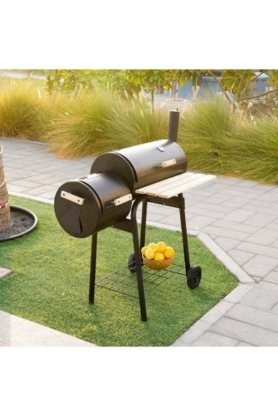 Danube Home Inferno Elite Series BBQ Grill Inf11 | Portable Steel And Wood BB...