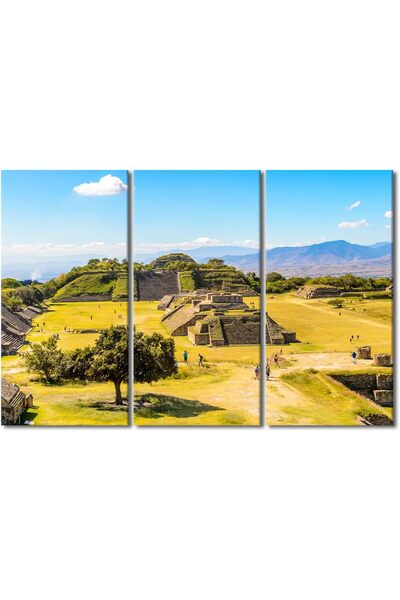 Generic Chichen Itza Modern Artwork Mayan Pyramid Pictures for Living Room Ku...