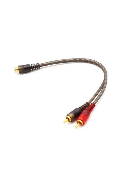 Tradesor Καλώδιο ήχου RCA - CTC-300 - Θηλυκό σε 2 αρσενικά - 000303