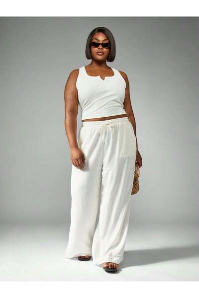 Sheya Pantaloni, crem
