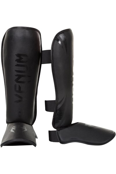 Generic Challenger Standup Shinguards, Black/Black, Large