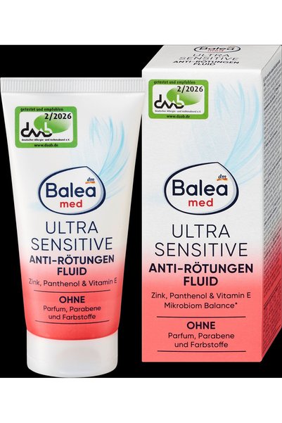 BALEA med Fluid anti-roșeață, cu zinc, pantenol și vitamina E, 50 ml