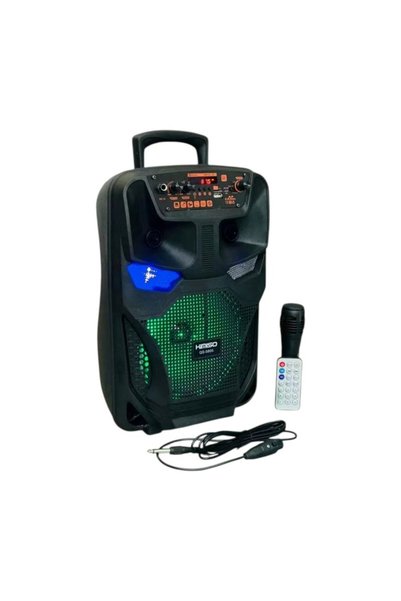 Tradesor Φορητό ηχείο subwoofer με μικρόφωνο καραόκε - QS-5805 - 813058
