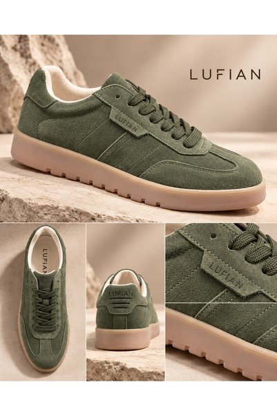 Lufian Pele Men's Suede Sneaker Shoes