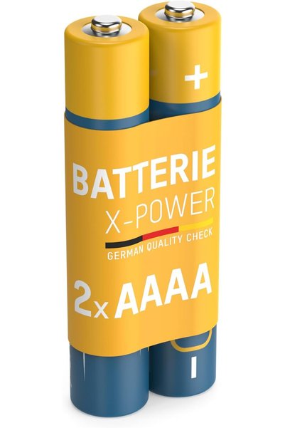Generic بطارية قلوية LR8 1.5 فولت X-Power AAAA - عبوة من قطعتين |   يُستخدم ل...