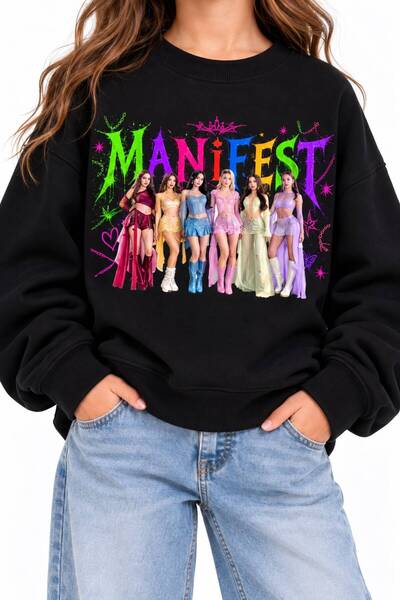Generic Brand Girl's Manifest Sweatshirt