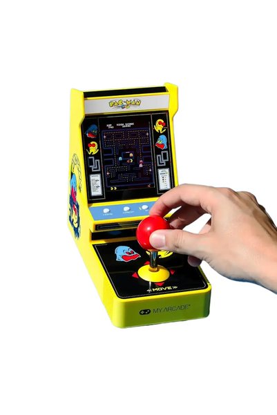My Arcade Mini consolă verticală cu joystick PAC-MAN ™ MyArcade, galben