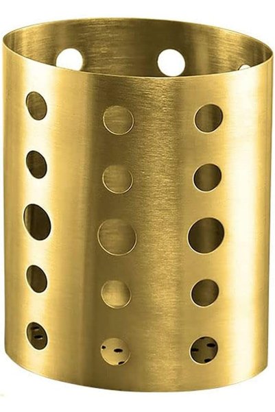Generic حامل عيدان الطعام من الفولاذ المقاوم للصدأ، رف تخزين أدوات المائدة، ح...