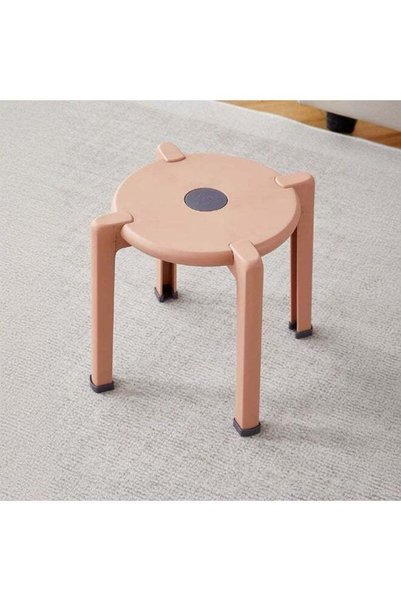 Danube Home Norton Stool Light Weight Single Backless Chair PP Materia