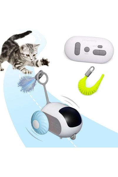 NECOMIC Necomi Remote Control Cat Toy,Upgraded Interactive Toys for Indoor, S...